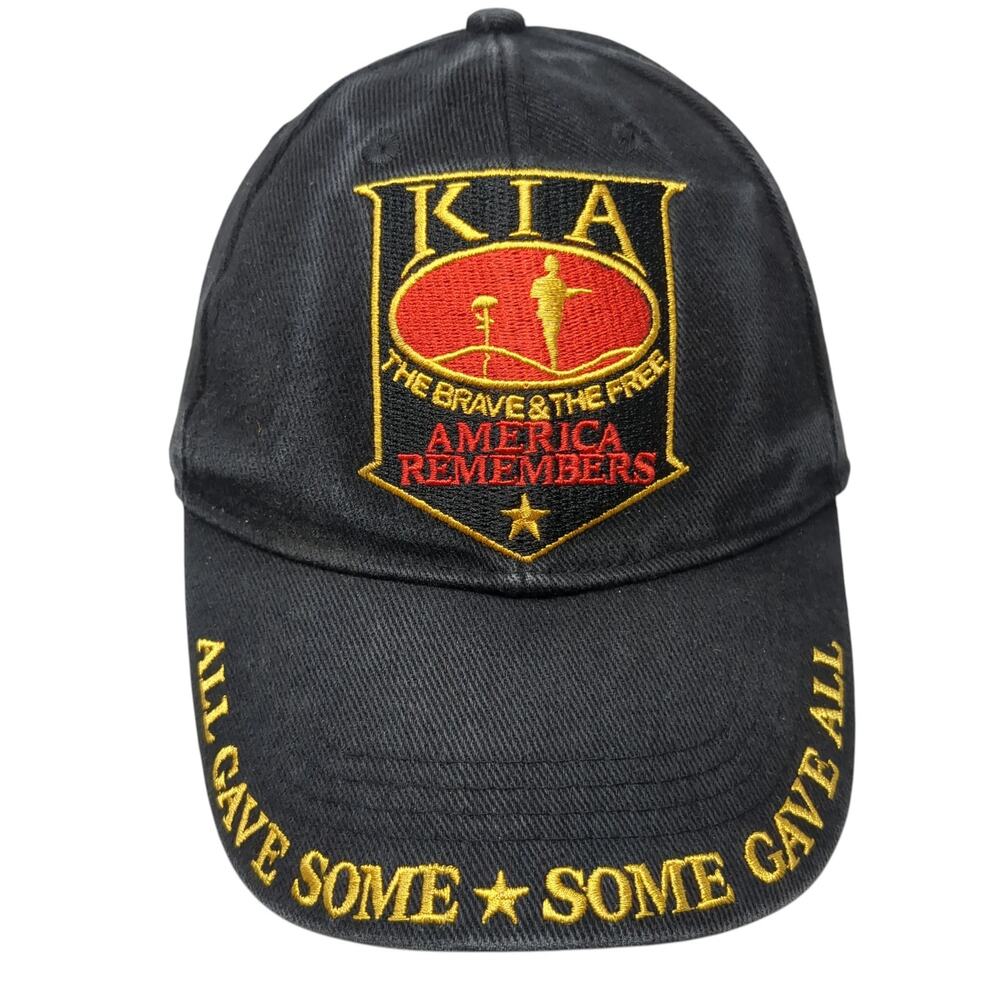 KIA The Braves & The Tree America Remembers Slideback Baseball Cap Black OS